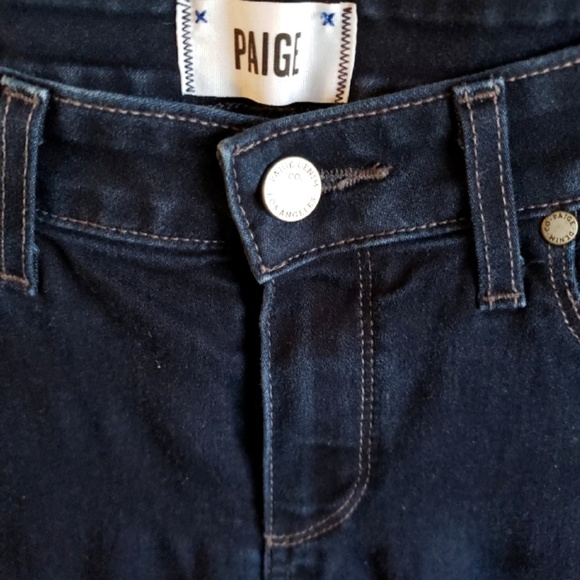 1 Paige dark denim jean, verdugo ankle, size 29 - Picture 2 of 6